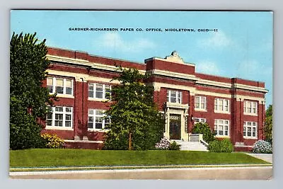 Middletown OH-Ohio Gardner-Richardson Paper Co Office Antique Vintage Postcard • $7.99