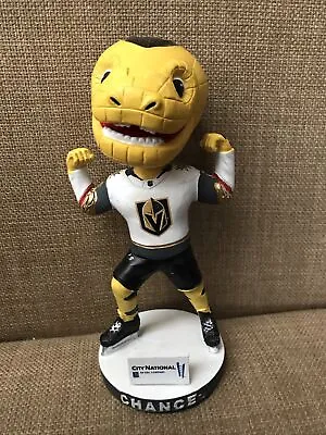 NHL Vegas Golden Knights Chance The Gala Monster Bobblehead 2018 City National • $24.95