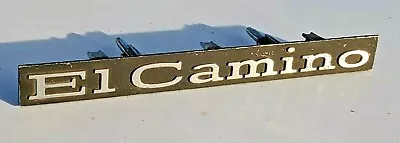 READ NOS  El Camino Grille Emblem  GM Chevrolet  Old Rare  Vintage #328997 • $39.99
