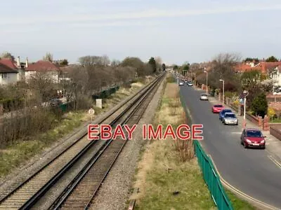 Photo  Railway At Hillside Looking North East (towards Southport) Along The Live • £2.10