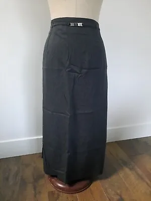 TR Bentley Women's Size 18 Skirt Midi Long Gray Straight Dressy Side Slit • $12