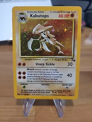 Kabutops - 9/62 - Holo Rare Fossil Set TCG - Pokemon Card  • $21.70