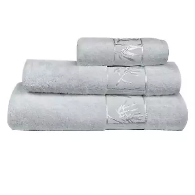 Marmaris Co. Bamboo Towels Set Of 3 Luxury Bath Towel Hand Towel And Face T... • $75.98