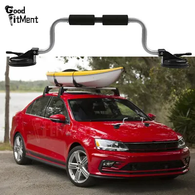 $39.19 • Buy For VW Golf Kayak Roller Boat Canoes Load Assist Car Roof Rack Suction Cup Mount