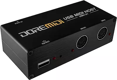 CAMOLA USB MIDI Host Box High Speed USB To MIDI Converter MIDI InterfaceUMH-21 • $80.94