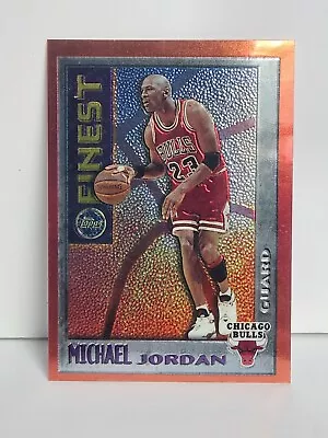 Michael Jordan 1996 Topps Finest Mystery Orange • $35.40