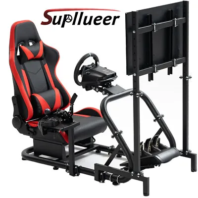 Supllueer Racing Simulation Cockpit Stand Or Seat Fits Logitech G920 G29 G923 • £89.99