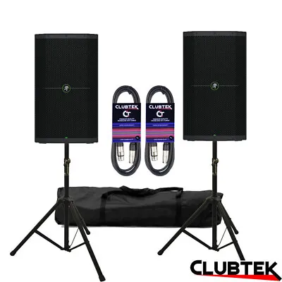 2 X Mackie Thump212 Active Speaker 2800W DJ Club + FREE Stands Bag Leads UK • £835