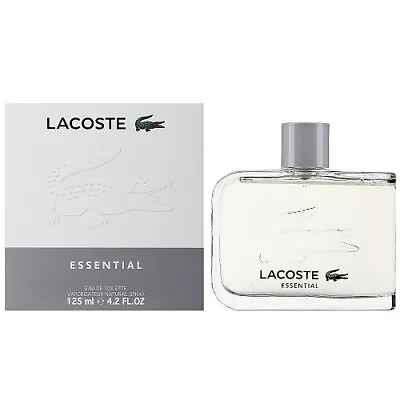 Lacoste Essential Pour Homme 125ml Eau De Toilette Spray Brand New & Sealed • £40.94