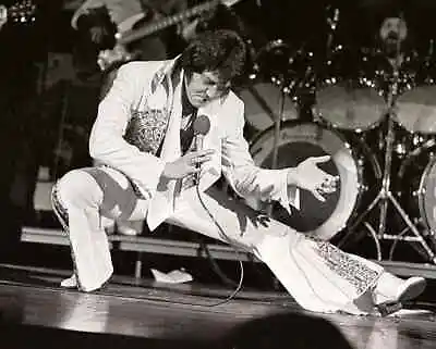 Elvis Presley King Of Rock Rare Concert Picture Poster Photo Print 5  X 7  • $9.50