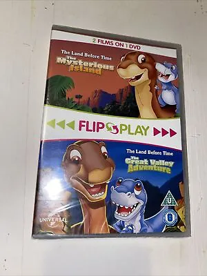 The Land Before Time: The Great Valley Adventure / The Mysterious Island (DVD) • £6