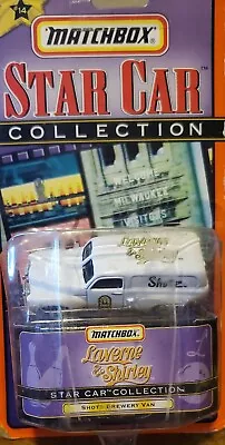 Matchbox Star Car Collection #14 Laverne & Shirley ~ Shotz Brewery Van-1998 • $9.50