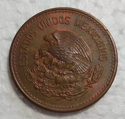 1943 Mexico 20 Centavos Bronze Coin Uncirculated • $8.99