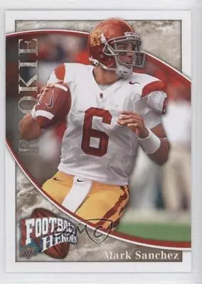 2009 Upper Deck Football Heroes Mark Sanchez #144 Rookie RC • $0.99