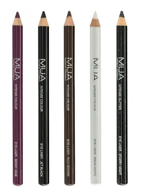 £2.99 • Buy MUA Make Up Academy Intense Colour Eyeliner Pencils With Sharpener- CHOOSE SHADE