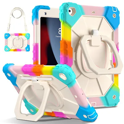 For IPad 10th Gen 10.9  9th 10.2  6th/5th Gen 9.7  Rotating Stand Rugged Case • $29.99