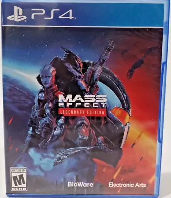 PS4 Mass Effect Legendary Edition 2 Discs Trilogy PlayStation 4 Tested • $15.99