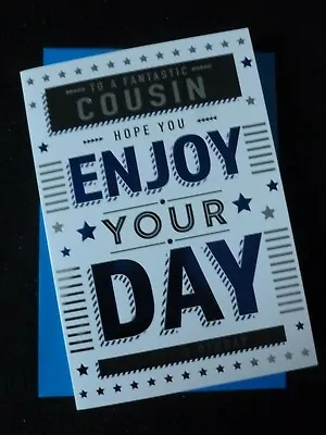 To A Fantastic Cousin Birthday Card • £1.89