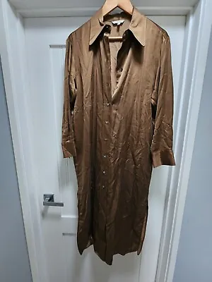 Massimo Dutti Long Heavy Coat Medium • $50