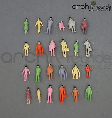 £5.91 • Buy 100 X Model Standing Seated Figures People Hand Painted 1:150 N Gauge