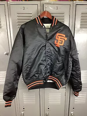 Vintage Starter Diamond Collection San Francisco Giants Satin Jacket Size XL • $250