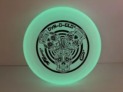 Vintage Wham-O Dyn-O-Glo Frisbee Disk  Three Skulls • $19.99