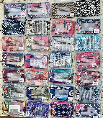$18.95 • Buy NEW VERA BRADLEY Zip ID ONLY Badge Holder  PICK YOUR PATTERN  Key Ring NWT NIP