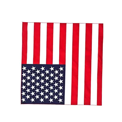 £2.49 • Buy USA America Flag Bandanna Head Wear American Bandana Bands Scarf Neck Wrap Biker