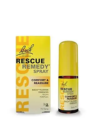 Rescue Remedy 7ml Spray Comfort And Reassure Natural Emotional Wellness And • £10.01