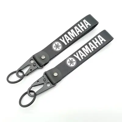 NEW Yamaha Motorbike Wrist Strap Keychain Lanyard Black Ideal Gift UK • $7.57