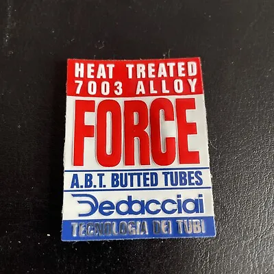 Alloy Frame Upgrade Dedacciai Tubing Badge 7003 Force ABT BUTTED • £3.99