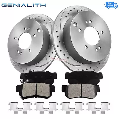 285mm Front Drilled Disc Brake Rotor & Pad Kit For Saab 9-3 2003-2011 Arc 2.0L • $109.93