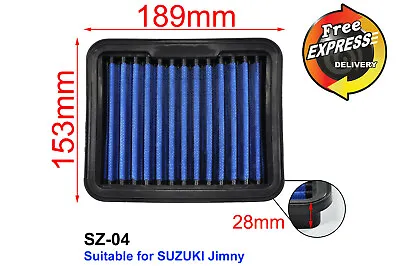 $58 • Buy High-Flow Drop-In Simota Air Filter For SUZUKI Jimny, SZ-04