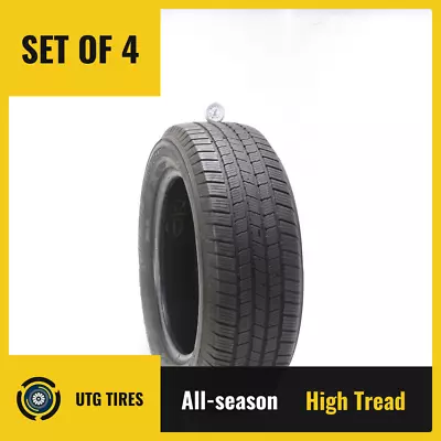 Set Of (4) Used 235/60R18 Michelin Defender LTX M/S 107H - 8-9.5/32 • $243.05