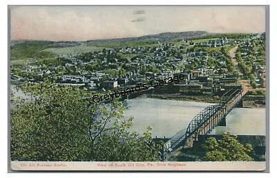 View From Hogback OIL CITY PA Venango County Pennsylvania 1909 Postcard • $4.99