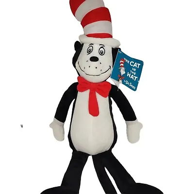 $8.99 • Buy Kohl's Care Plush Stuffed Animal Cat In The Hat Dr Seuss Black White Replacement
