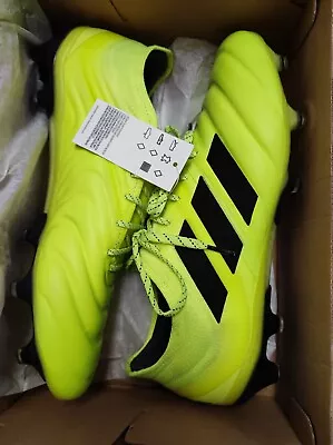 Adidas Copa 19.1 FG Size US 11.5 UK 11 FR46 Yellow Soccer Cleats  • $120