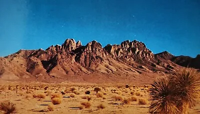 Organ Mountains Needle Mountains Landscape El Paso TX Postcard Posted 1957 • $7