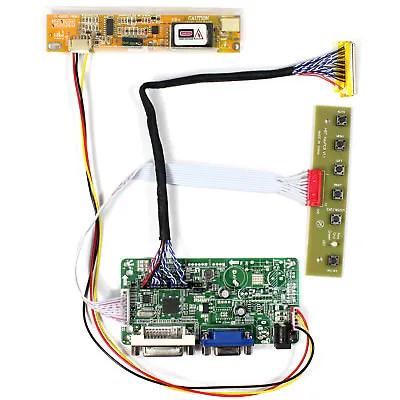 DVI VGA LCD LCD Controller Board Work For LVDS Interface LCD Screen • $25.80