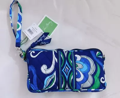 VERA BRADLEY Wristlet Wallet - Mediterranean Blue - New With Tags • $24.95