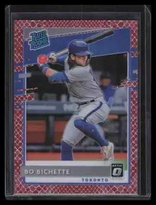 2020 Donruss Optic Red Dragon Refractor 37 Bo Bichette RR Rated Rookie 4/88 • $40