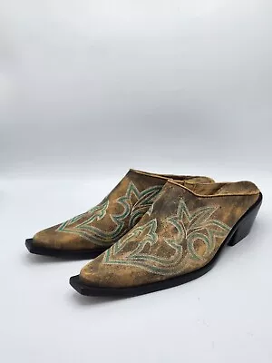 Matisse Western Clog Mules Square Toe Size 7 1/2M • $24.99