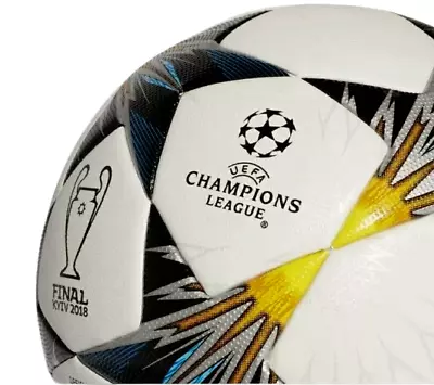 Adidas UEFA Champions League Finale 2018 Official Match  Soccer Football  Ball 5 • £32.39