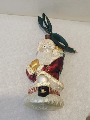 $27.80 • Buy Waterford Holiday Heirlooms Here Comes Santa Christmas Ornament 