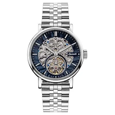 Ingersoll 1892 The Charles Mens 44mm Automatic Watch With Black Skeleton Dial • £179.99