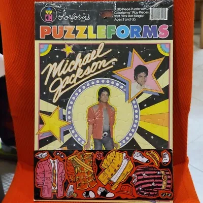 Michael Jackson Colorforms 30pcs Puzzle Original Vintage Great Gifts • $85