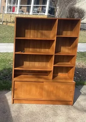 MCM Domino Mobler Teak Bookshelf Vintage Cabinets Hutch 1960/70s • $600