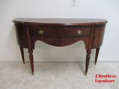 Thomasville Flame Mahogany Sideboard Buffet Console Bar French Liquor Cabinet • $1299