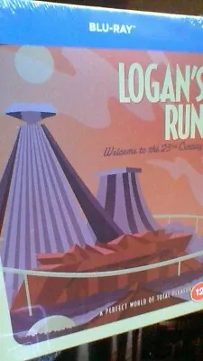 Logan's Run   UK Exclusive Sci-fi  Blu Ray Steelbook NEW & SEALED  Michael York  • £65.99