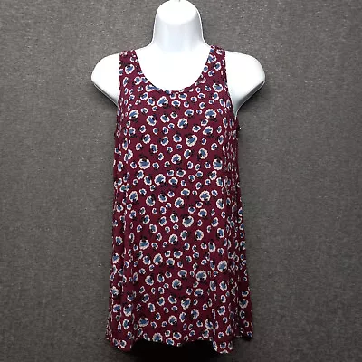 $8.92 • Buy DIP - Tank Top - Women's SIZE XS - Purple, Floral, Lightweight.